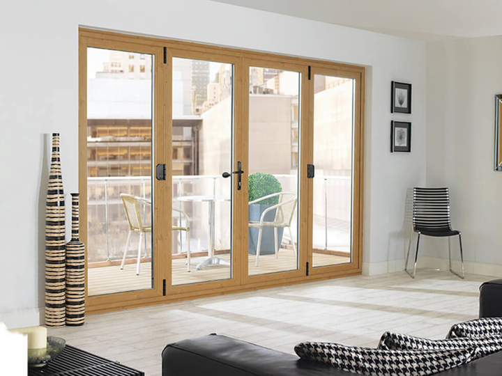 Bifold doors are practical and adaptable