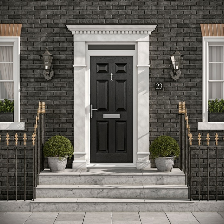 Classic style composite door